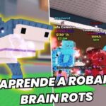 Aprende a robar brainrots en Roblox